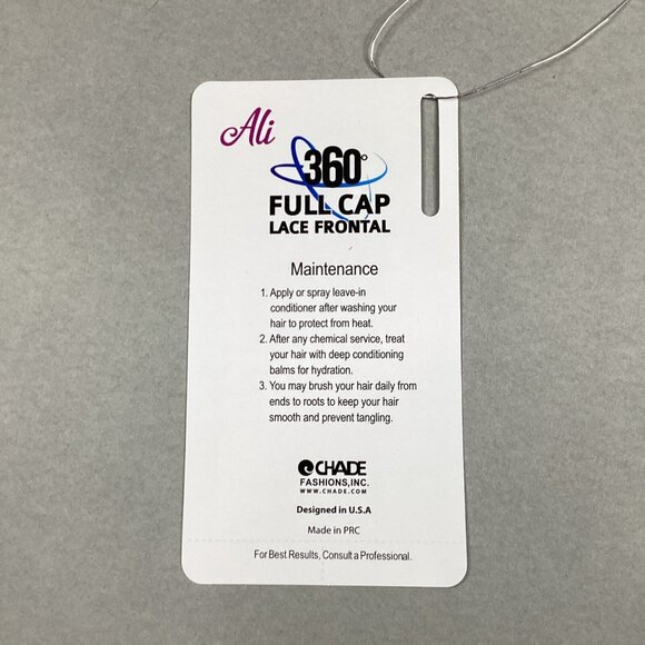 Body Wave 12” #Natural Black 100% Human Hair 360° Full Cap Lace Frontal - Picture 10 of 11